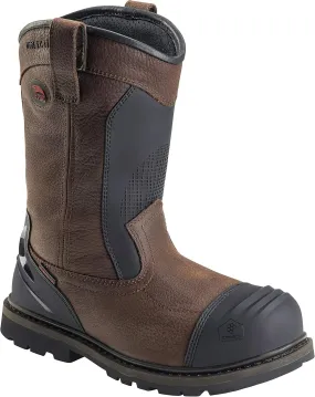 Avenger Work Boots Men's 7896 Hammer 11" Wellington Met Carbon Toe Waterproof Eh Work Boot
