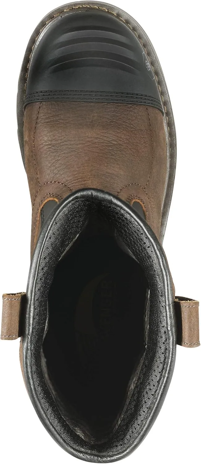 Avenger Work Boots Men's 7896 Hammer 11" Wellington Met Carbon Toe Waterproof Eh Work Boot