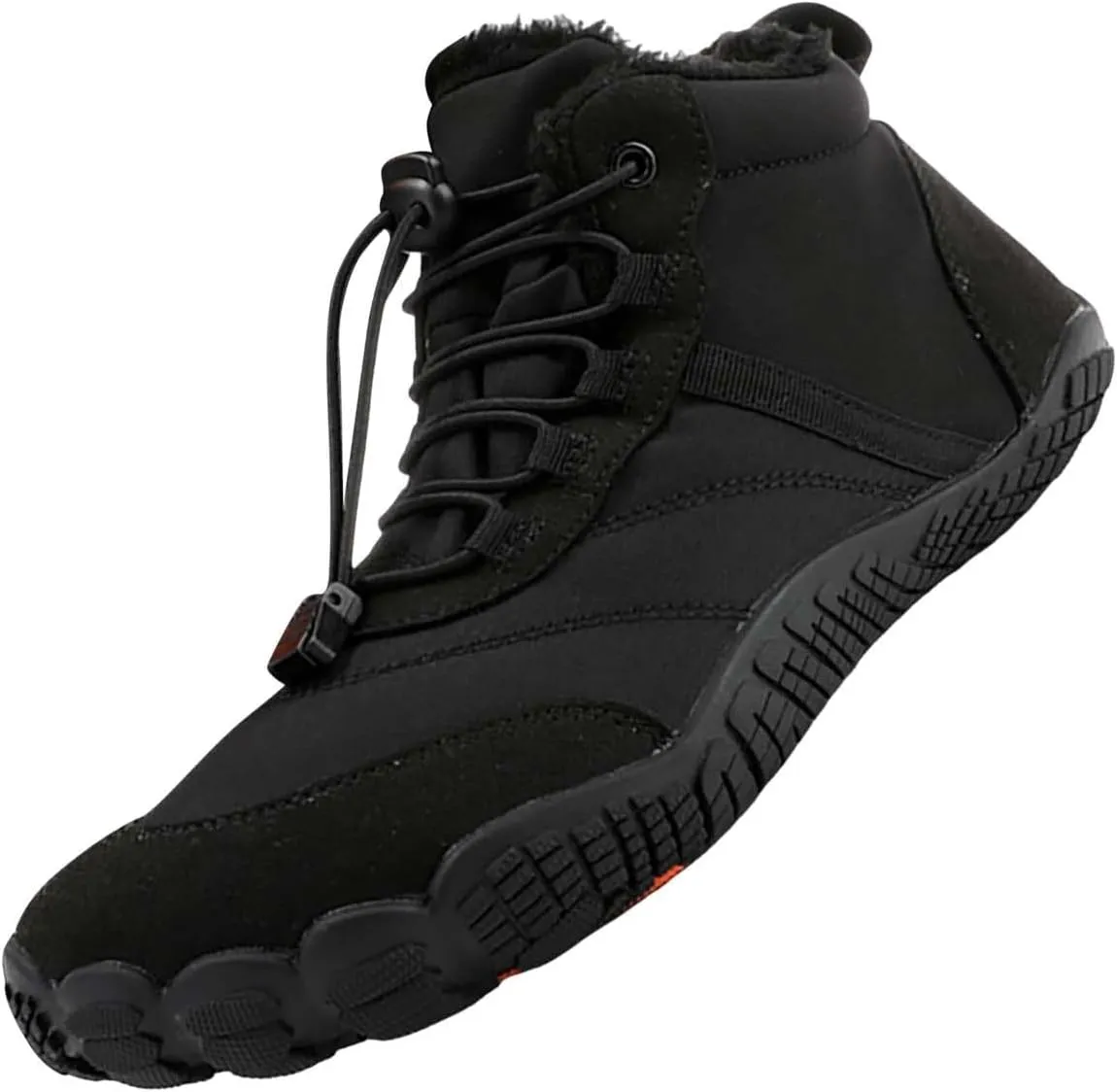 Cold Weather Men Boots Wear And Anti Slip Snow Boots Five Finger Cotton Shoes Outdoor Sports Shoes Leather Mens Boot