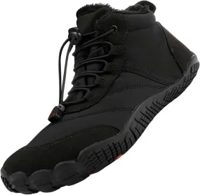 Cold Weather Men Boots Wear And Anti Slip Snow Boots Five Finger Cotton Shoes Outdoor Sports Shoes Leather Mens Boot
