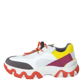 Fian634fly Multi-offwhite-yellow-fuchia