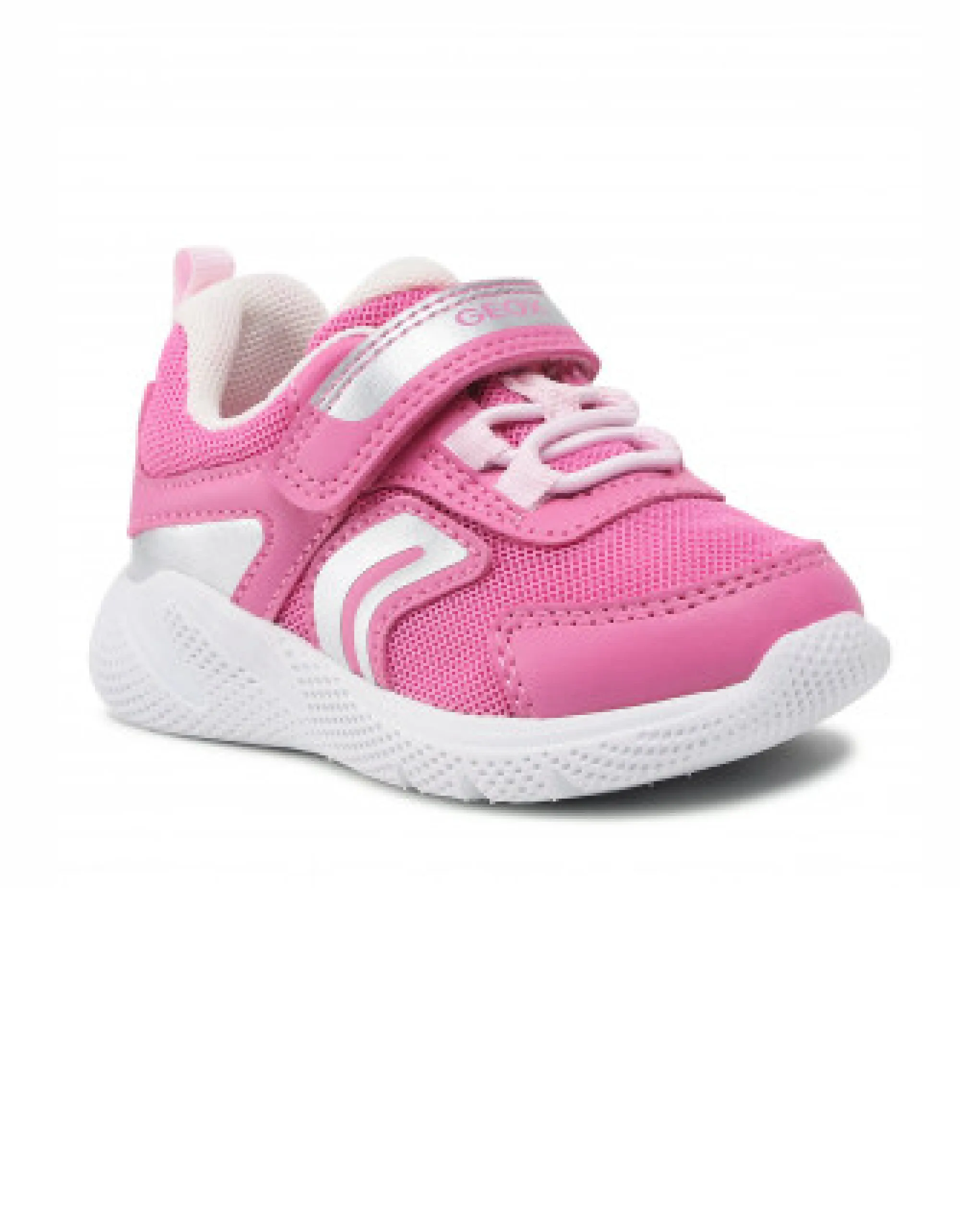 Geox B Sprintye Fuchsia Silver