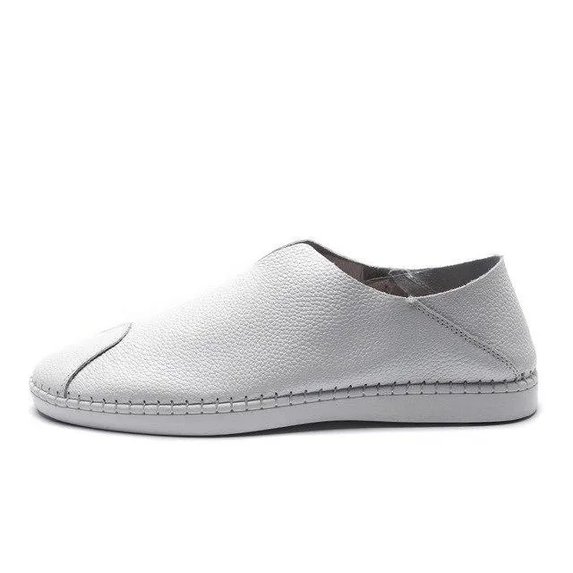 Italian Manual Stitching Slip On Men's Loafers