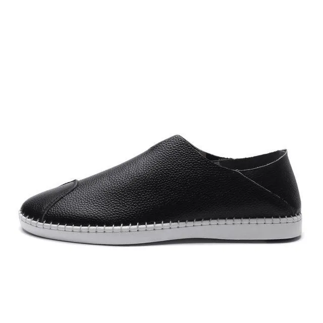 Italian Manual Stitching Slip On Men's Loafers