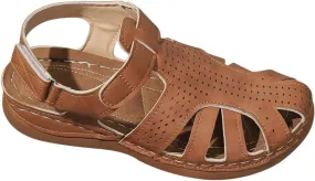 Ladies Large Size Casual Female Slope With New Sandals Female Round Head Hollow Summer Package Head Womens Wedge