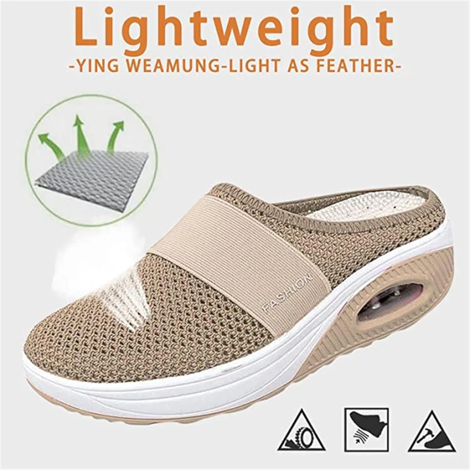Ladmiple Sneakers For Women Walking Shoes Arch Support Slip On Comfort Dressy Summer Fashion Non Slip Flats Loafers