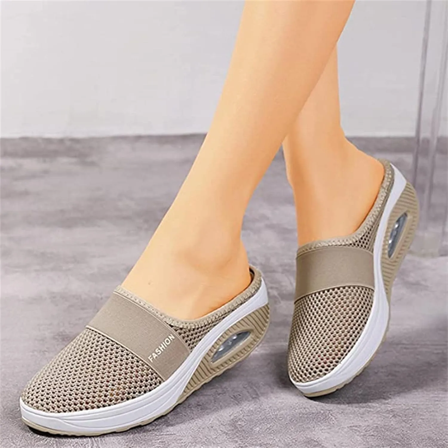 Ladmiple Sneakers For Women Walking Shoes Arch Support Slip On Comfort Dressy Summer Fashion Non Slip Flats Loafers