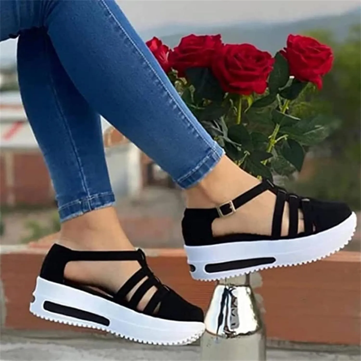 Lausiuoe Womens Shoes Casual Dressy Canvas Shoes Low Top Fashion Comfortable Classic Slip On Sneakers Walking Flat Loafers