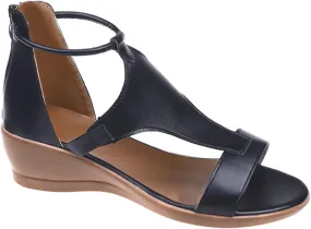 Platform Sandals Women's Ankle Strap Low Wedge Sandals Summer Shoes Women's Classic Wedge Heels Sandals