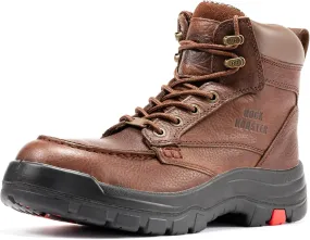 ROCKROOSTER ZUMBRO Work Boots for Men, 6 Inch Soft Toe Comfortable Durable Electrician Work Boot(AK371)
