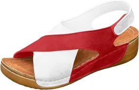 Wedges for Women Chunky Platform Heels Women's Ankle Strap Low Wedge Sandals Platform Sandals Short Heels for Women