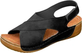 Wedges for Women Chunky Platform Heels Women's Ankle Strap Low Wedge Sandals Platform Sandals Short Heels for Women