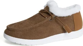 Winter Dress Boots For Women 2024 Warm Snow Fuzzy Ankle Booties Cute Silp On Comfortable Casual Fashion Loafers Shoes