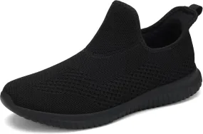 Women's Slip On Comfort Walking Shoes Ultra Lightweight Breathable Running Tennis Athletic Gym Workout Non Slip Athletic Fashion Sneakers